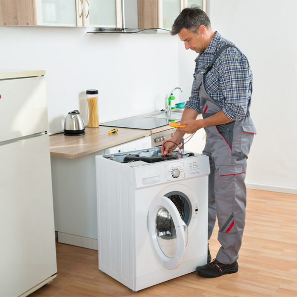 can you walk me through the steps of troubleshooting my washer issue in Banks